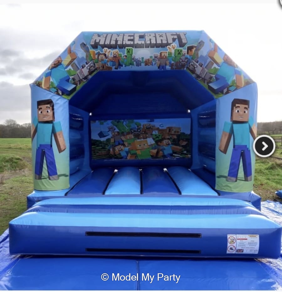 Minecraft Themed Bouncy Castle Hire Birmingham | Model My Party